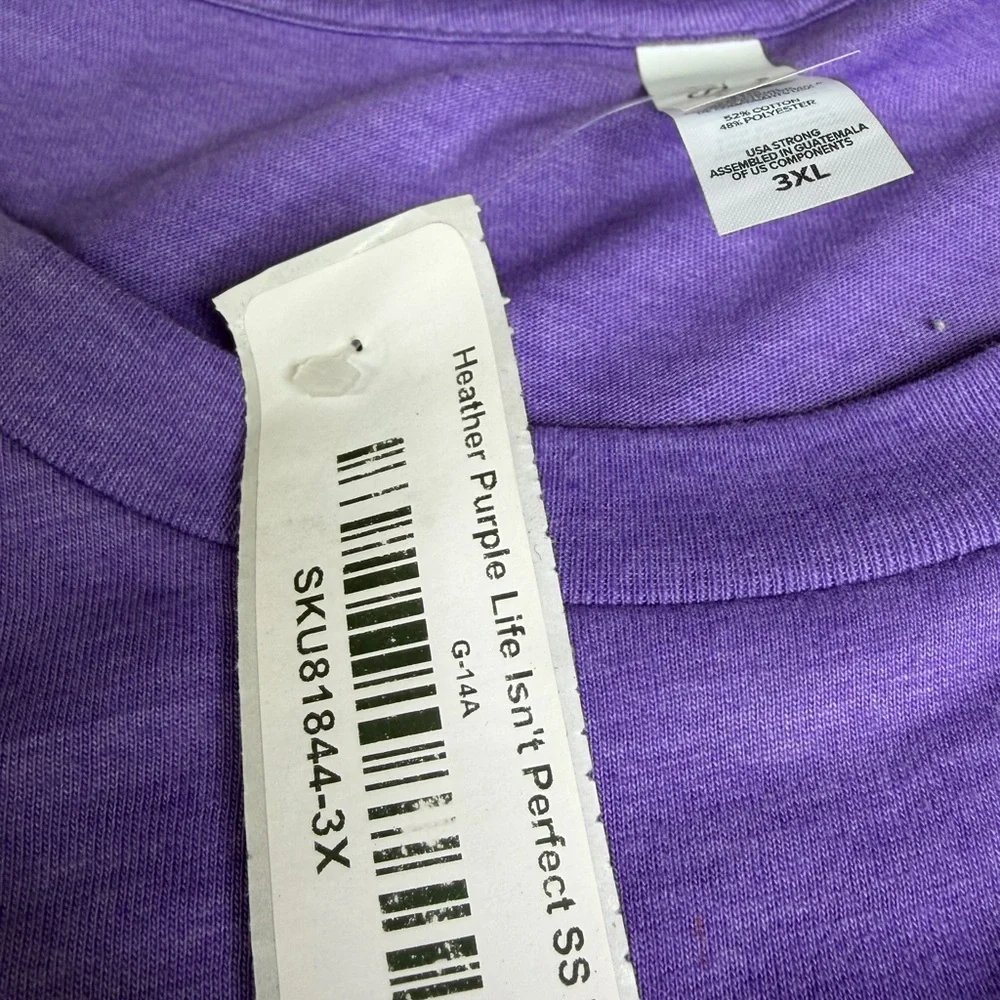 Purple Graphic T-Shirt - Picture 2 of 6